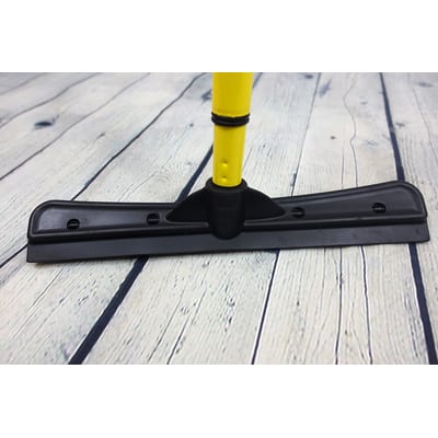 FURemover Rubber Broom with Squeegee (Telescopic)